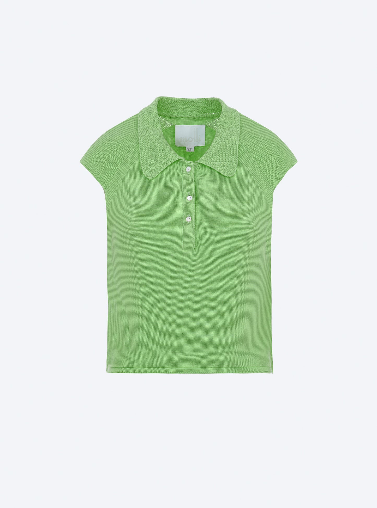 Top à petit col point de riz - Molli