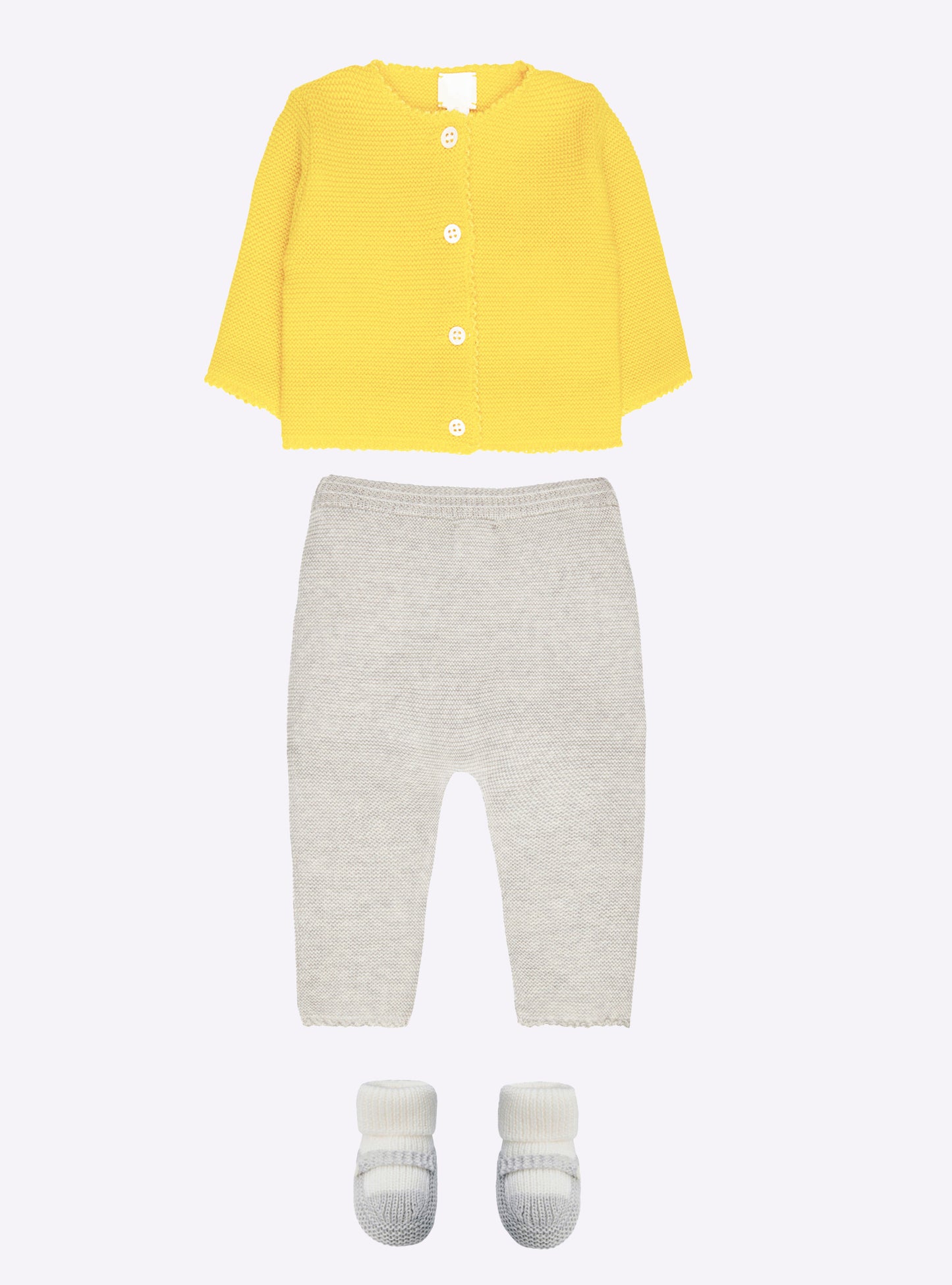 Mini-legging à picots  - Vêtement en maille de luxe Molli