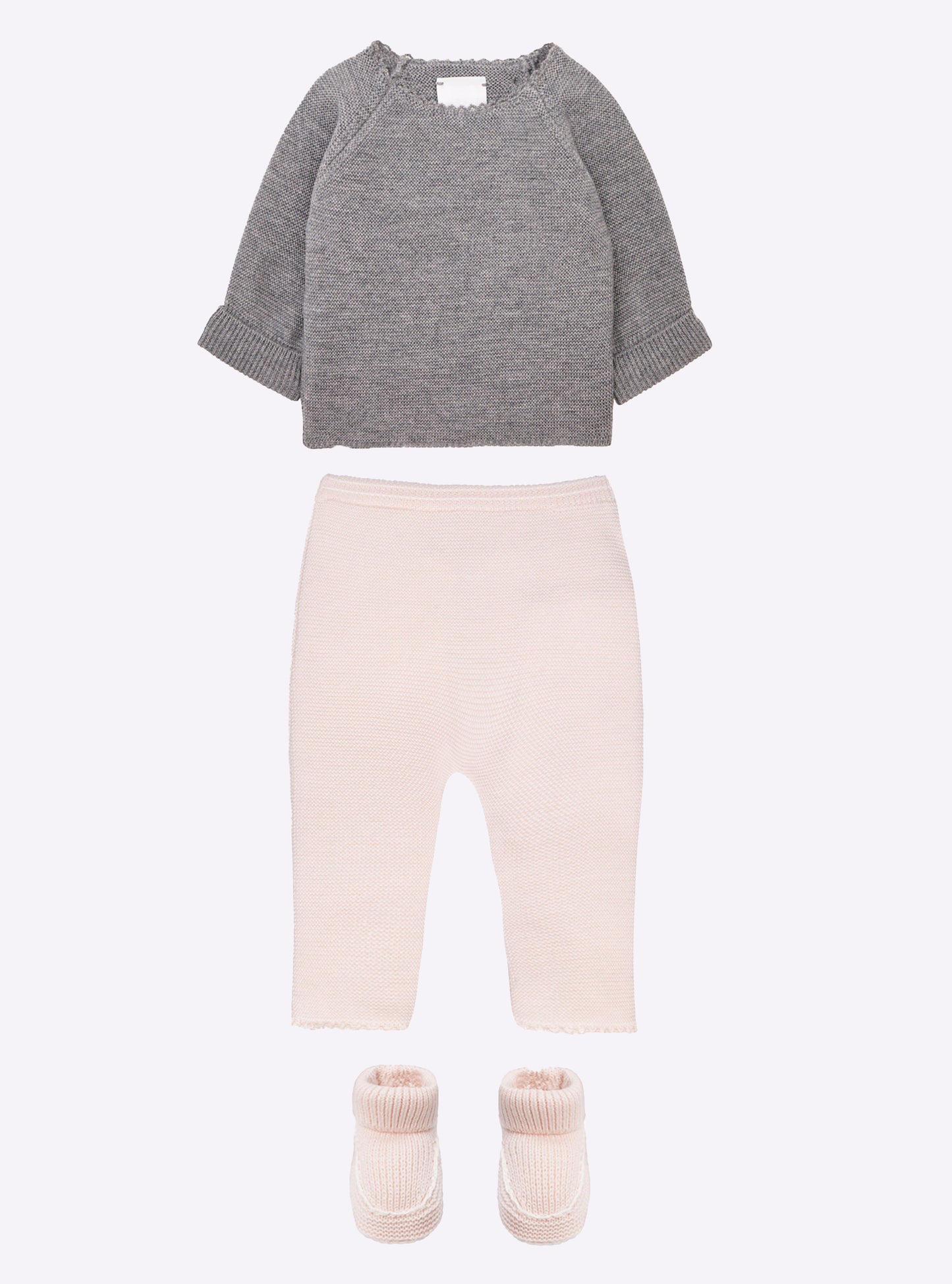 Mini-legging à picots  - Vêtement en maille de luxe Molli