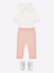 Baby studded mini leggings