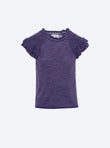 top en maille papier marbré
