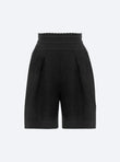 bermudas in waffled knit