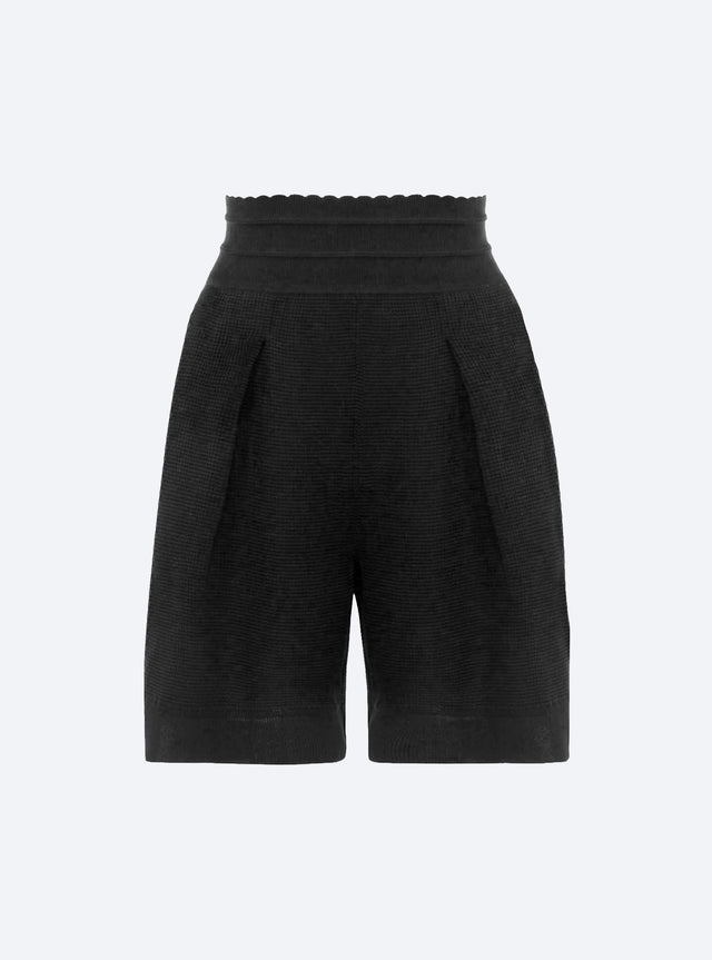 bermudas in waffled knit - Image principale