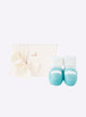 Baby twin-tone slippers with strap