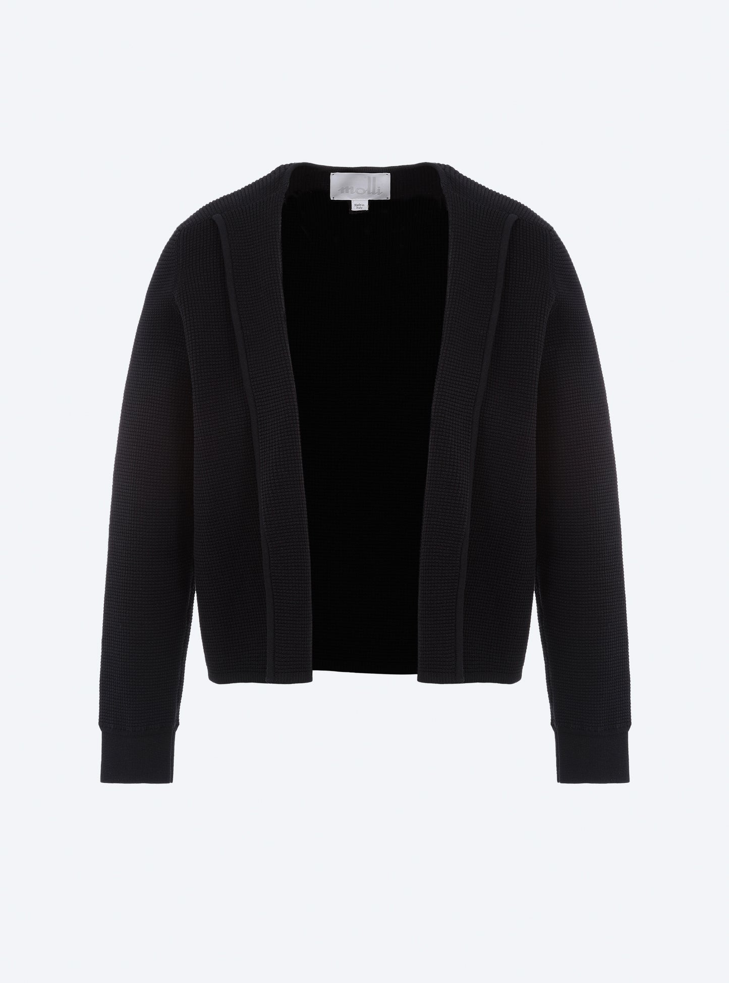 Veste en maille mini côte piquée - Molli