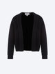 Jacket in waffled knit