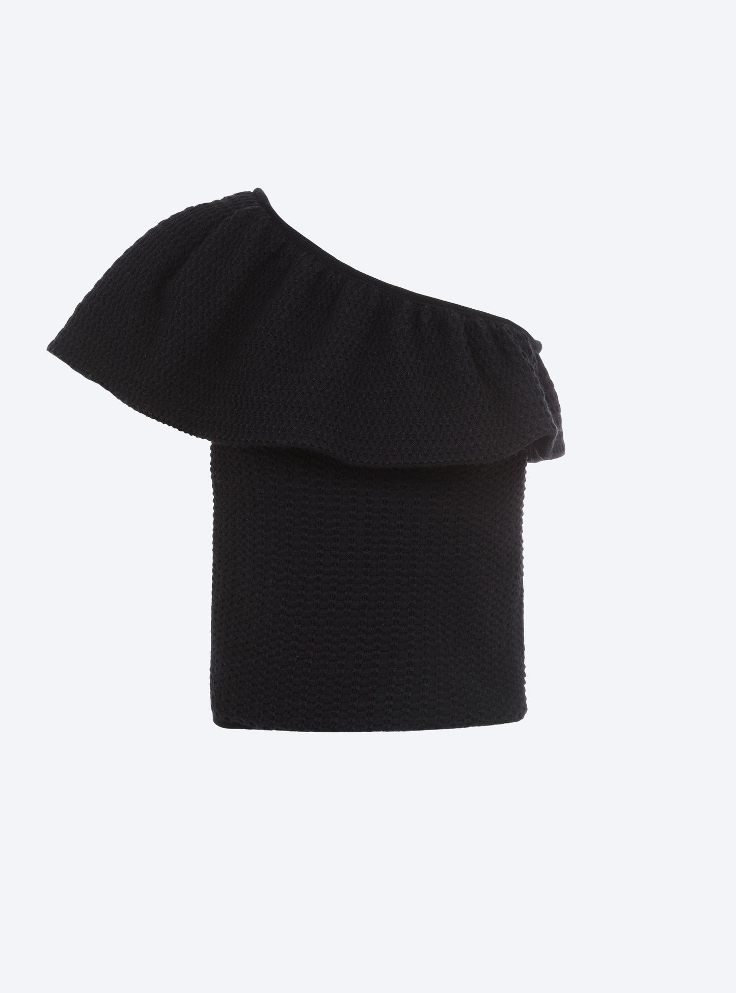 One shoulder en maille smockée - Molli
