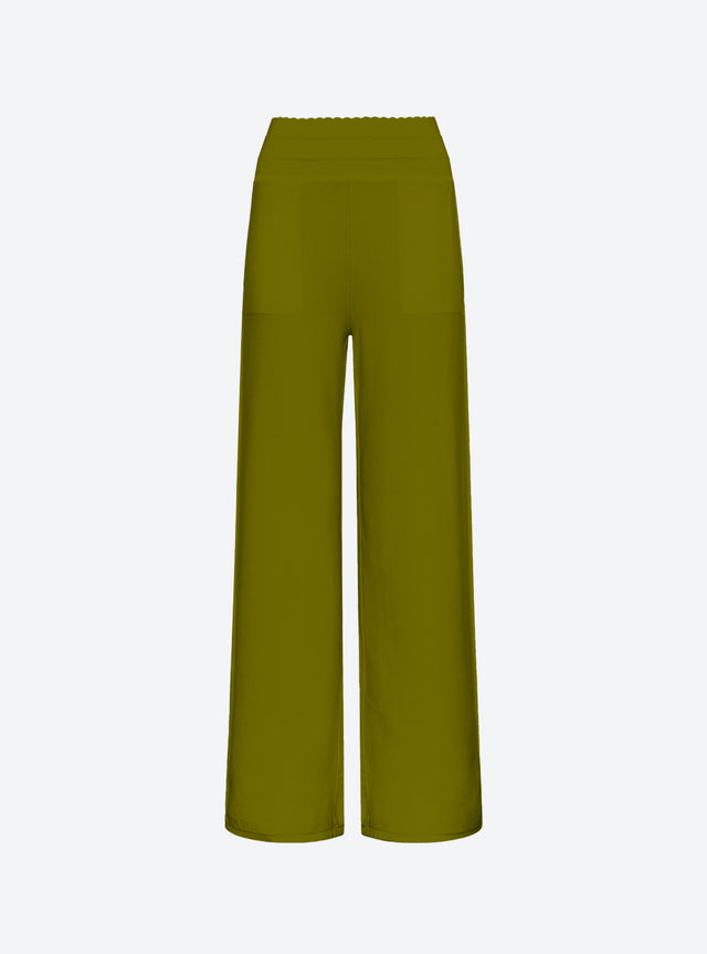 pants in silky knit - Image principale