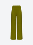 pantalon taille haute maille
