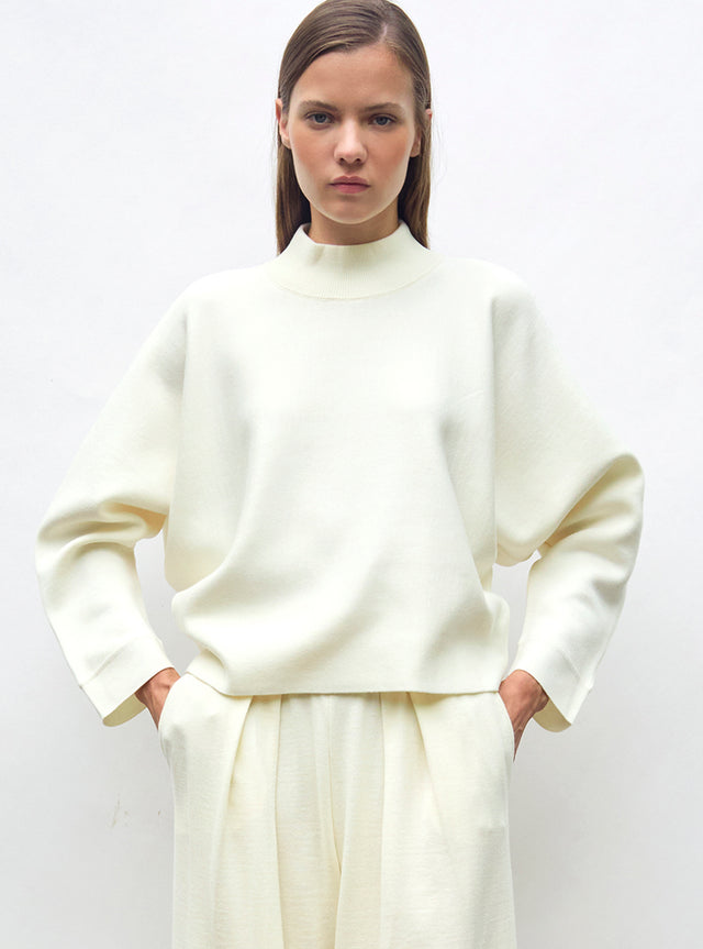 top couture maille ample - Image principale