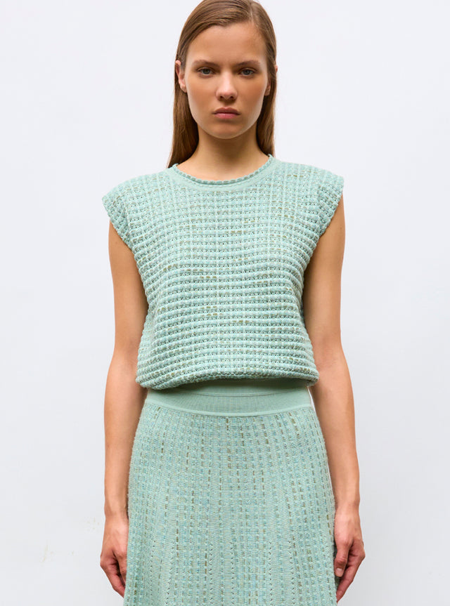 jewel-knit top - Image principale