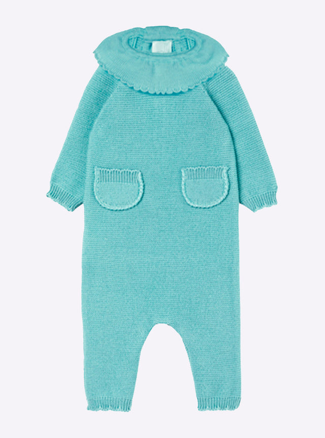 combinaison bébé à col festonné - Image principale