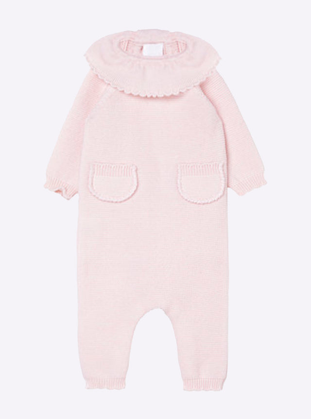 combinaison bébé à col festonné - Image principale