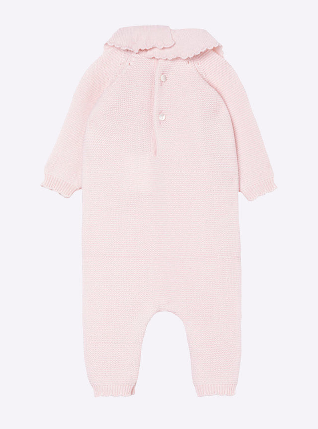 combinaison bébé à col festonné - Image principale