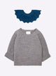 Baby removable ruffled collar