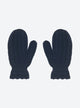 Cable knit mittens