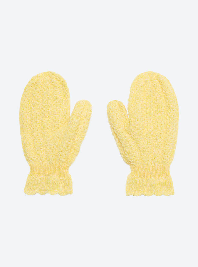 moufles en maille torsadée - Image principale