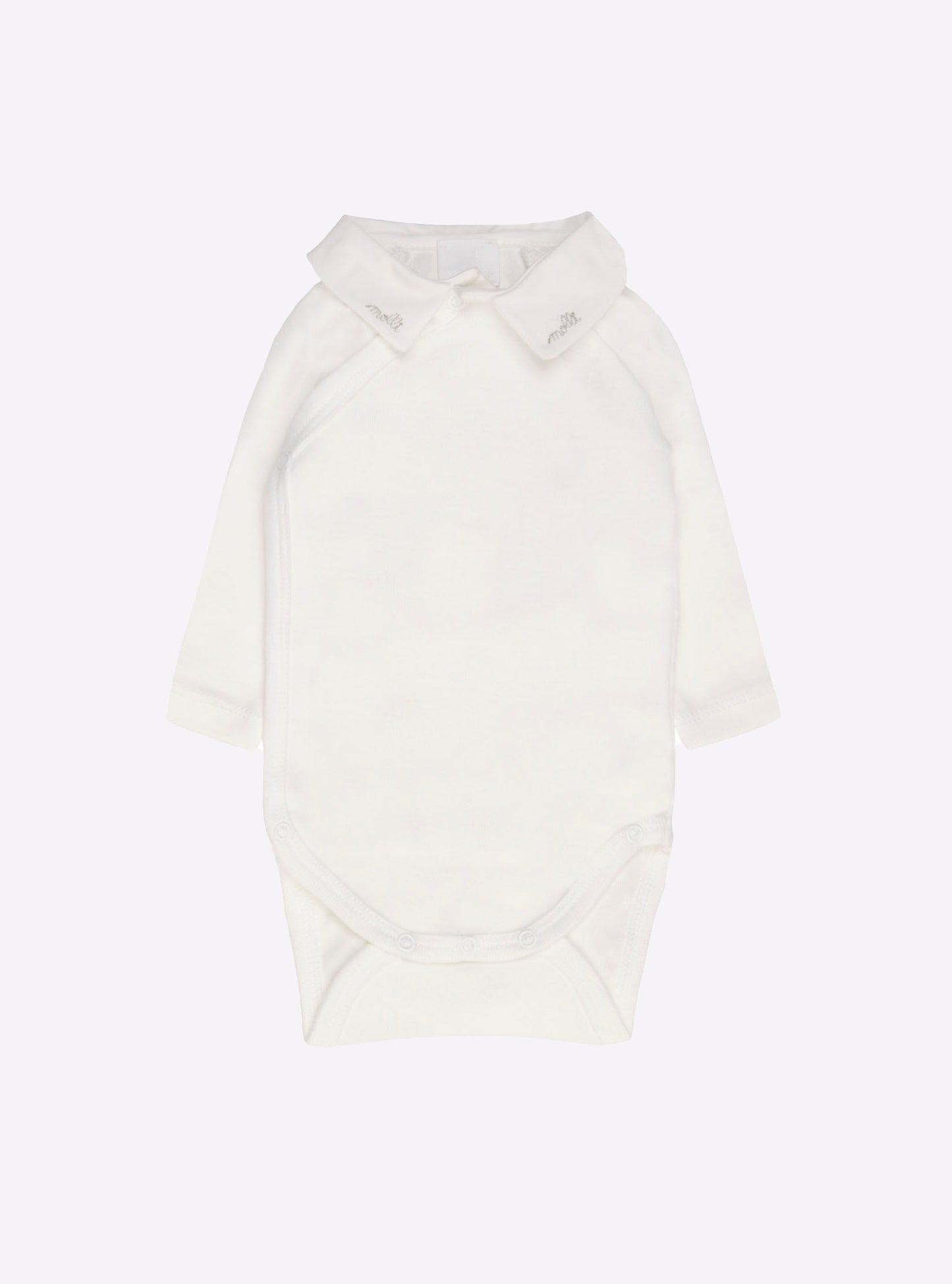 Body croisé col pointu - Vêtement en maille de luxe Molli