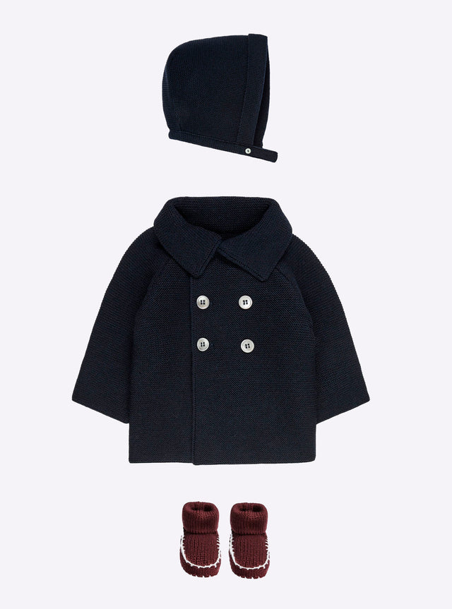 chaussons bébé à finitions crochet - Image principale