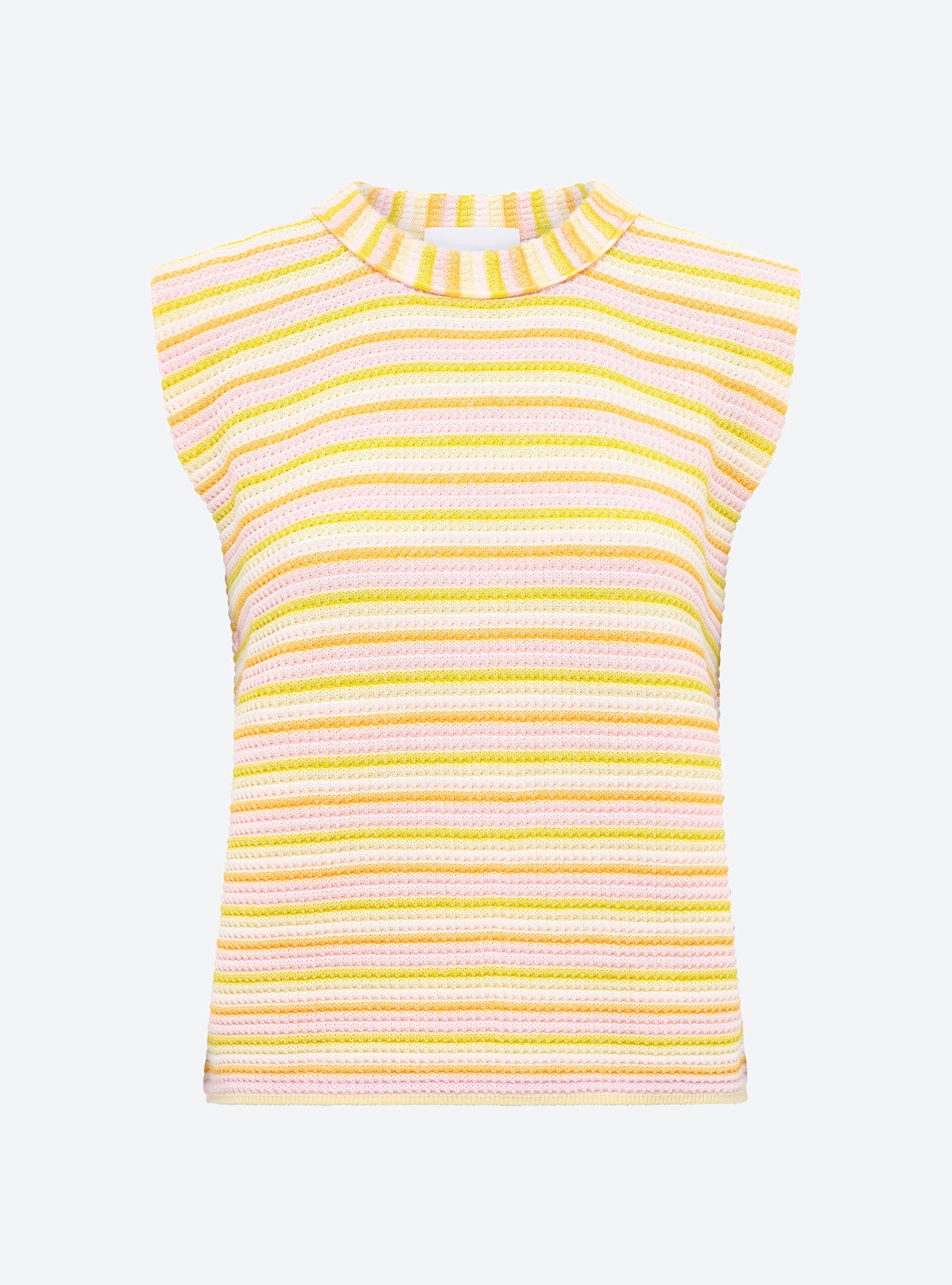 Top en maille de luxe Molli - Top maille mini origami Melon-Multi