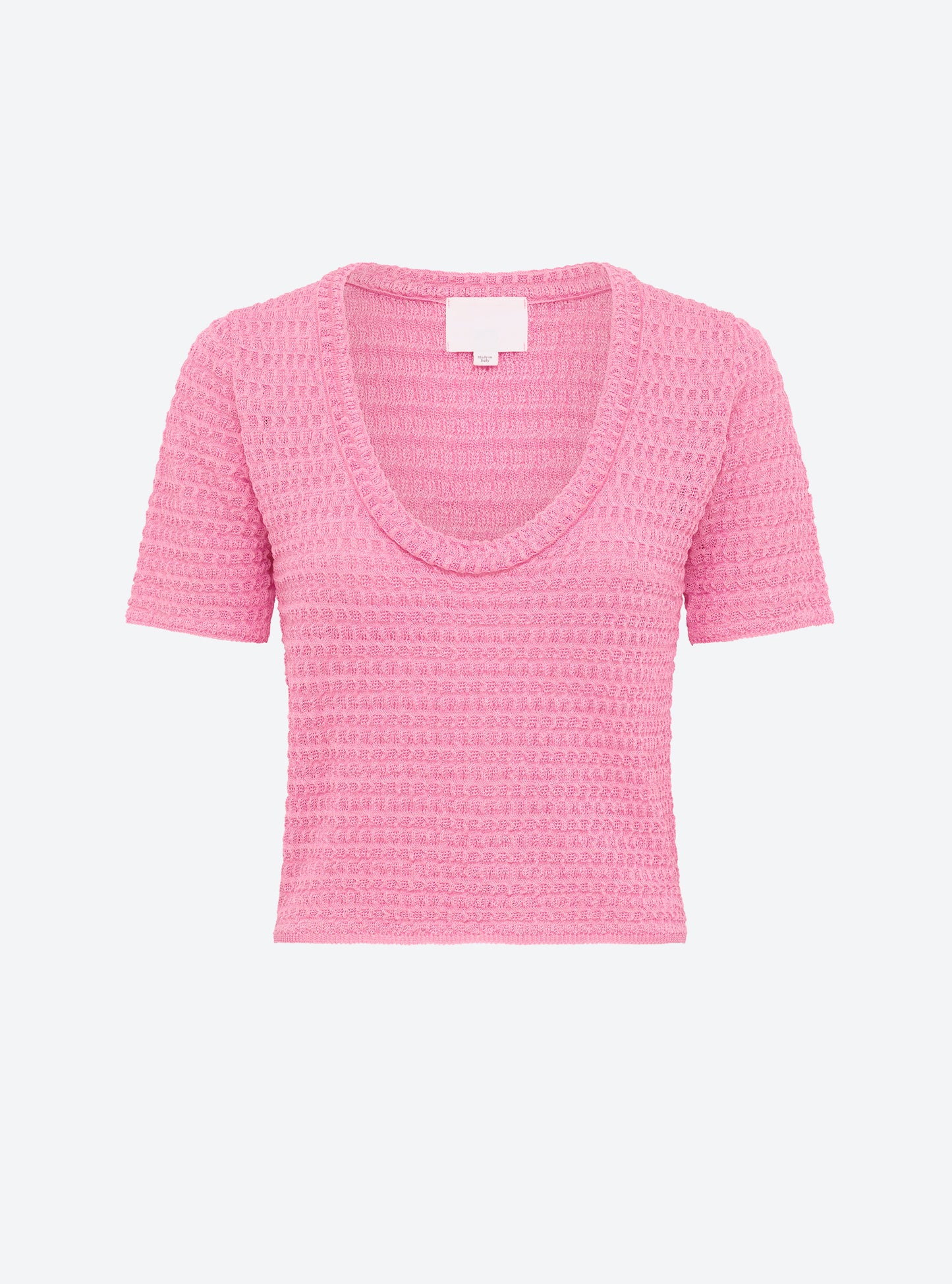 Top en maille de luxe Molli - Top maille organza Bonbon