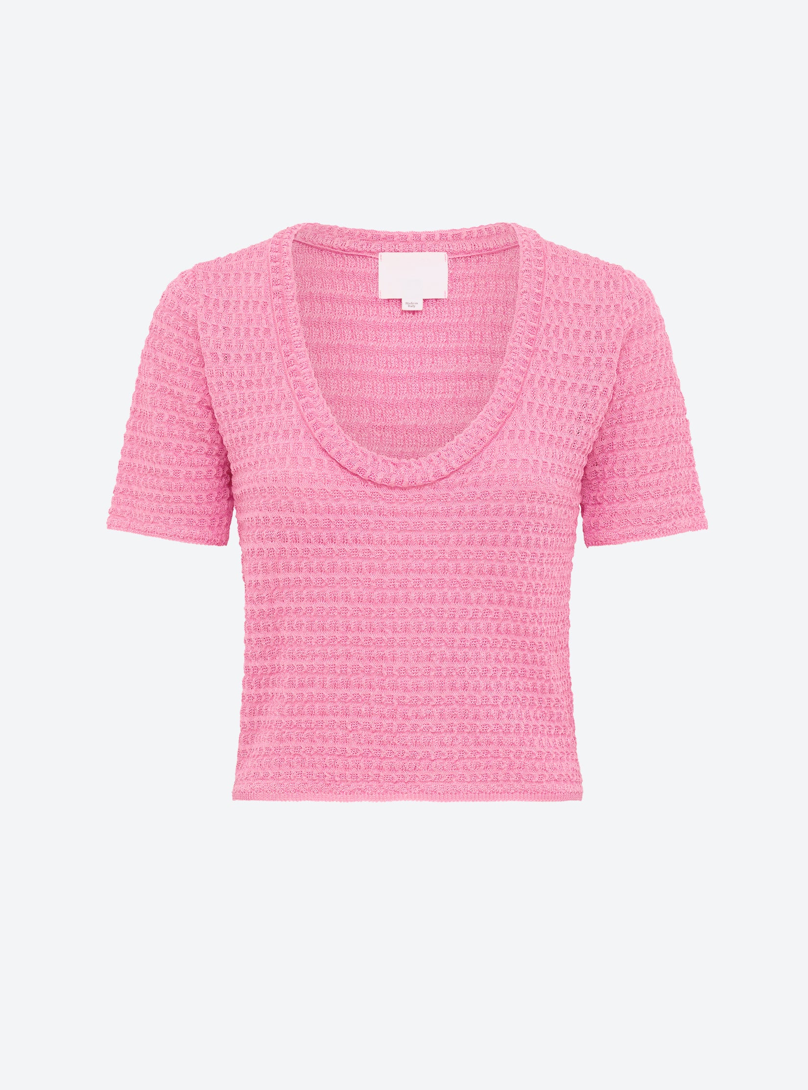Top en maille de luxe Molli - Top maille organza Bonbon