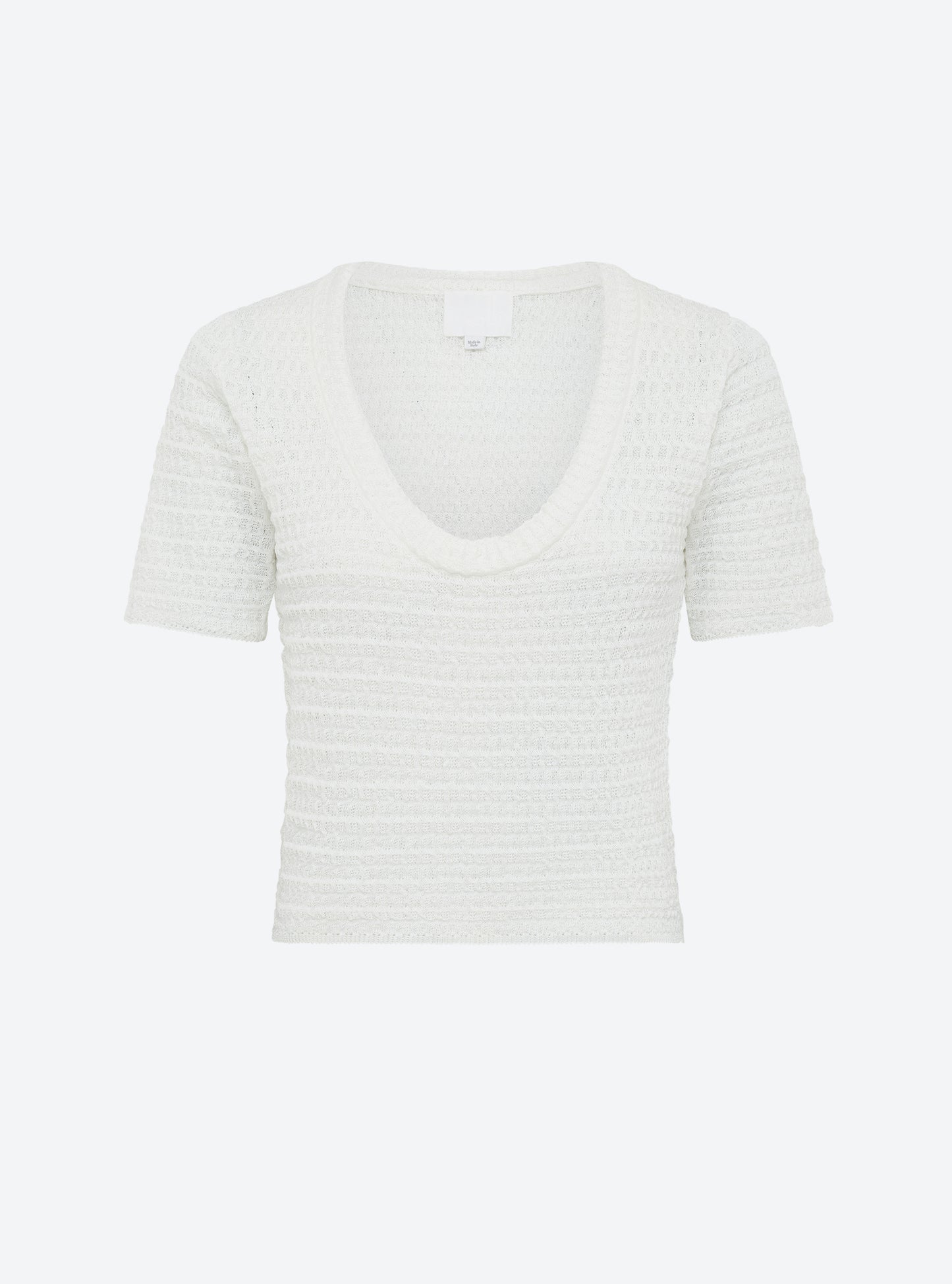 Top en maille de luxe Molli - Top maille organza Milk