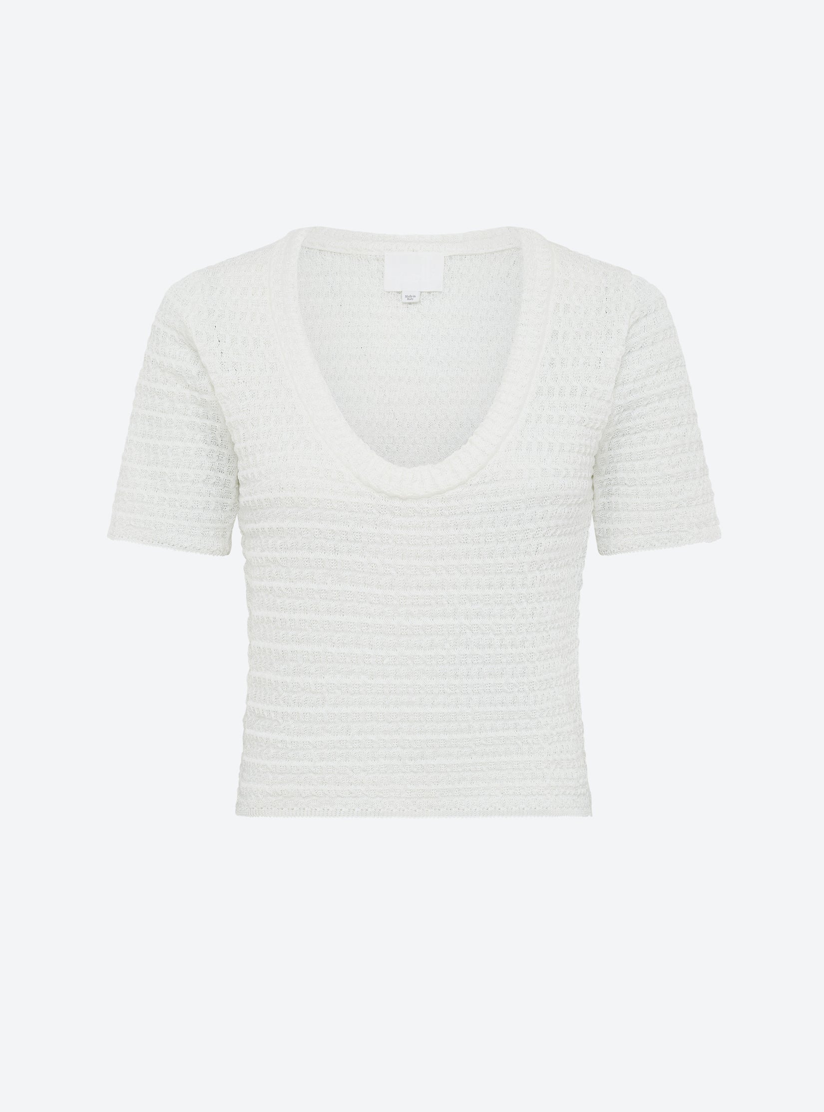 Top en maille de luxe Molli - Top maille organza Milk