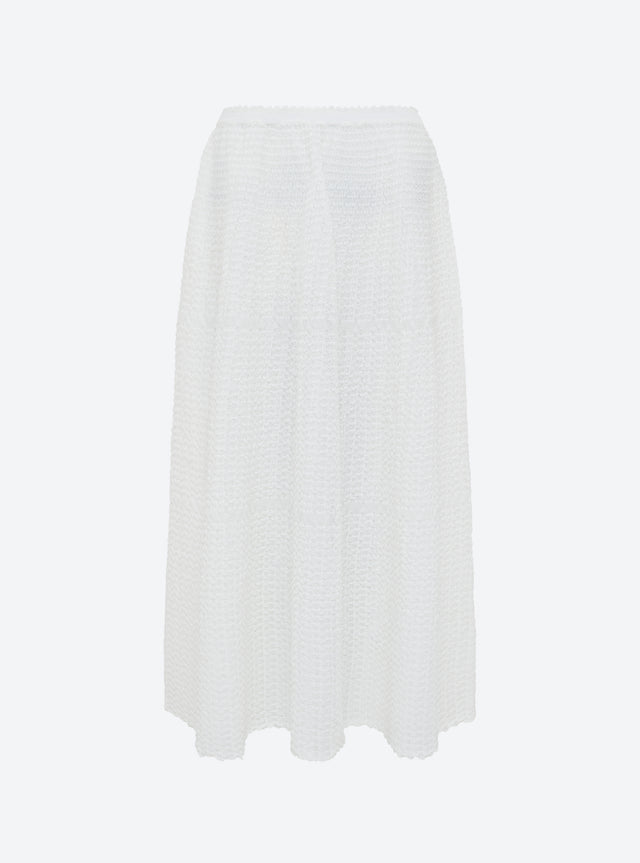 lightweight organza knit skirt - Image principale