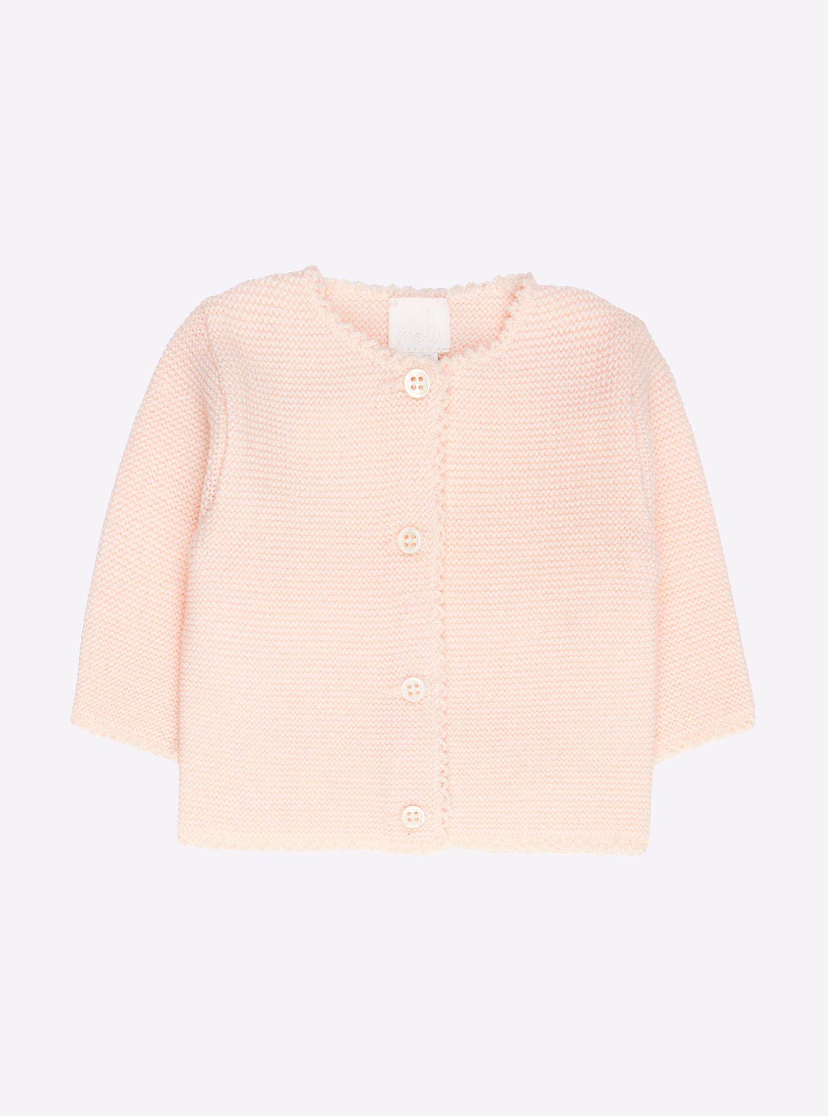 Cardigan à picots  - Vêtement en maille de luxe Molli