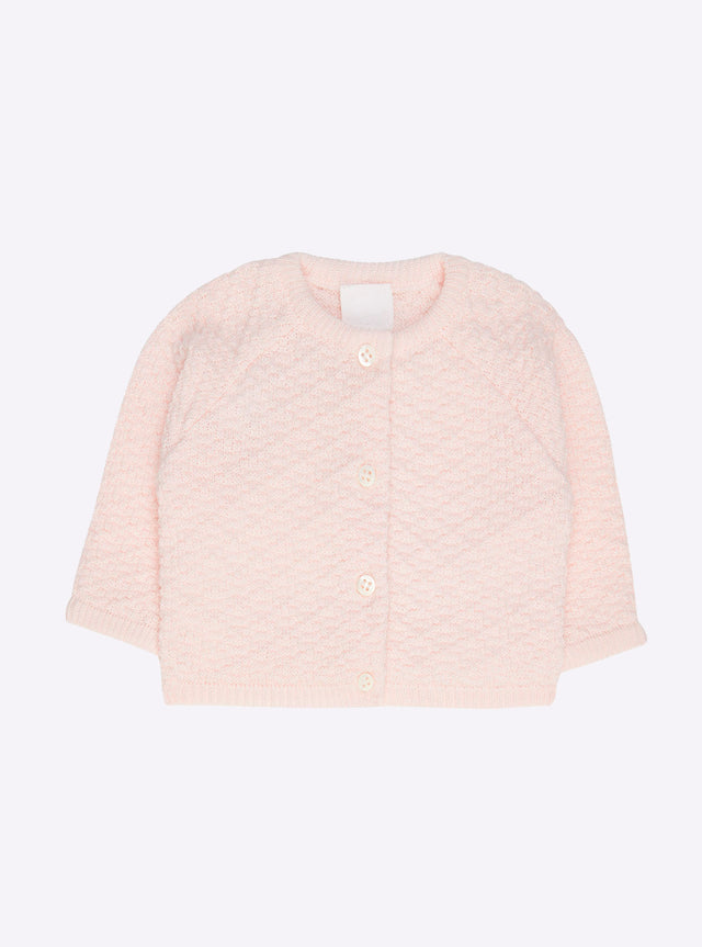 baby round neck summer cardigan - Image principale