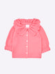 Baby top with lace collar