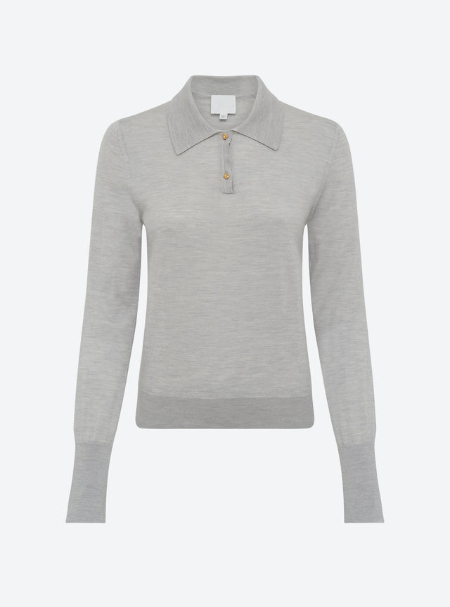 polo fin en jersey soyeux - Image principale