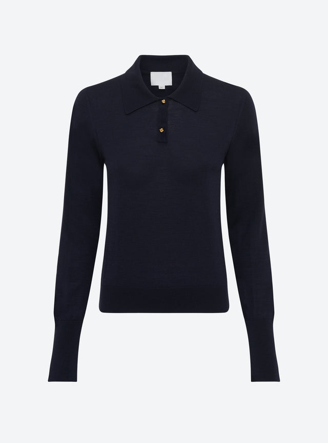 polo fin en jersey soyeux - Image principale