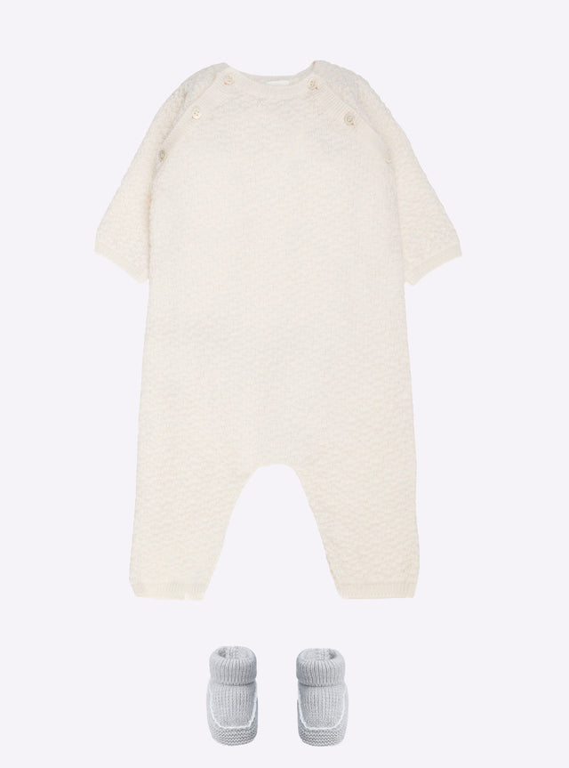 combinaison bébé raglan - Image principale