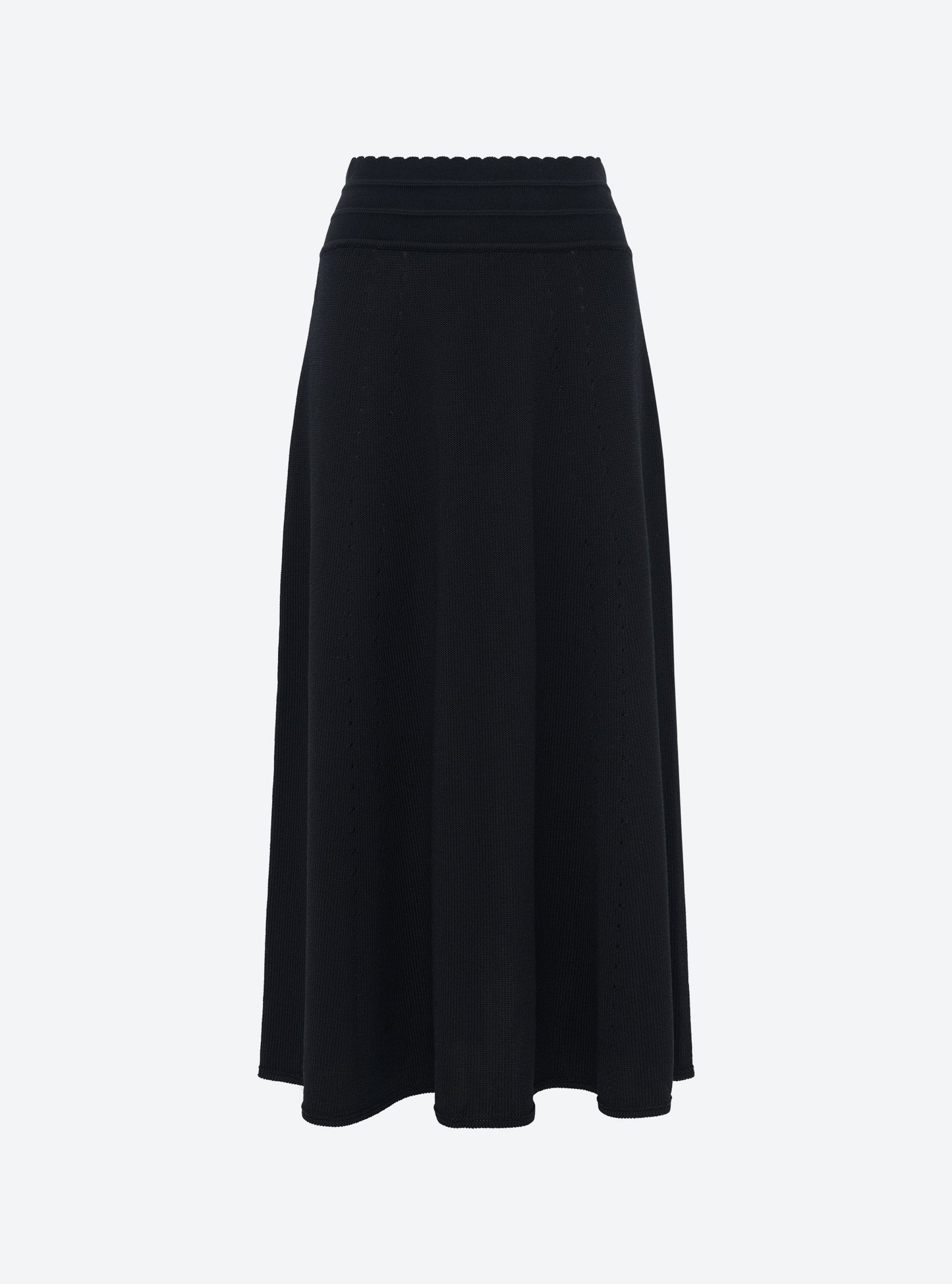 fluid skirt in a silky jersey