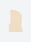 Zippered rib-knit balaclava