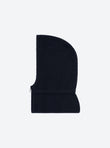 Zippered rib-knit balaclava