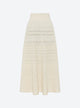long skirt in a rick-rack knit