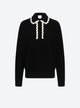 chemise maille col croquet