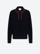chemise maille col croquet