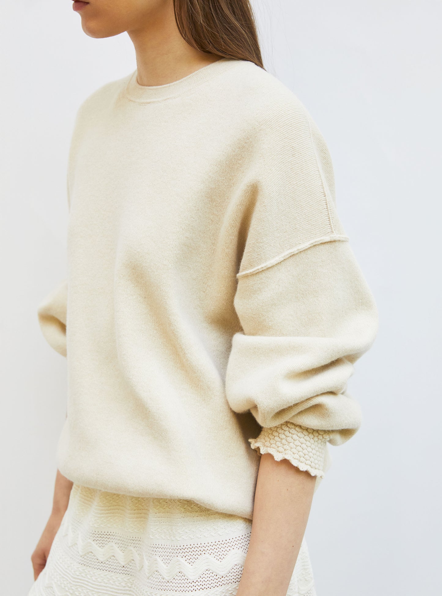 Sweat loose finitions dune - Molli