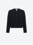 Slim jacket in couture knit