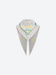 Grand bandana brodé maille