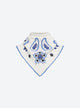 Grand bandana brodé maille