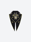 Grand bandana brodé maille