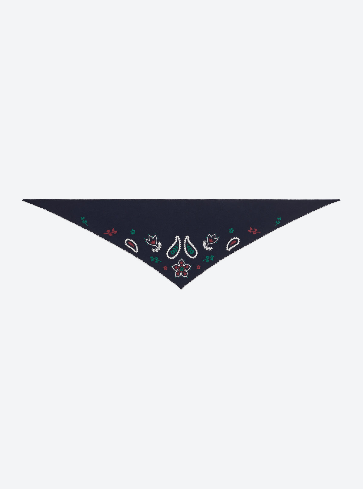 Grand bandana brodé maille nuit multi - Molli