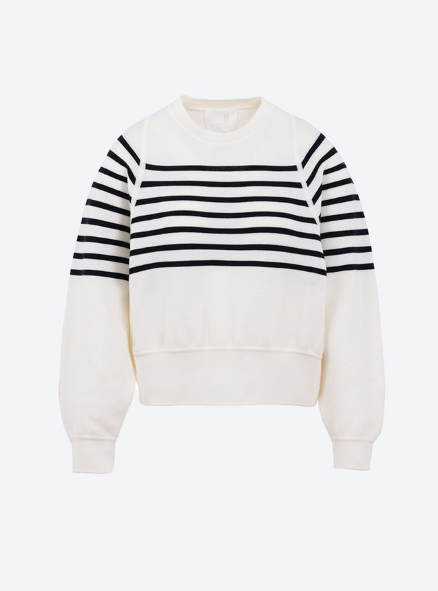 Breton sweater with wide armholes - Image principale