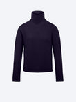 pull droit col montant