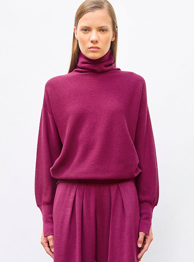 pull fin col montant - Image principale